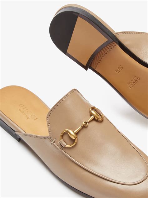 gucci tan mule|gucci mules copy.